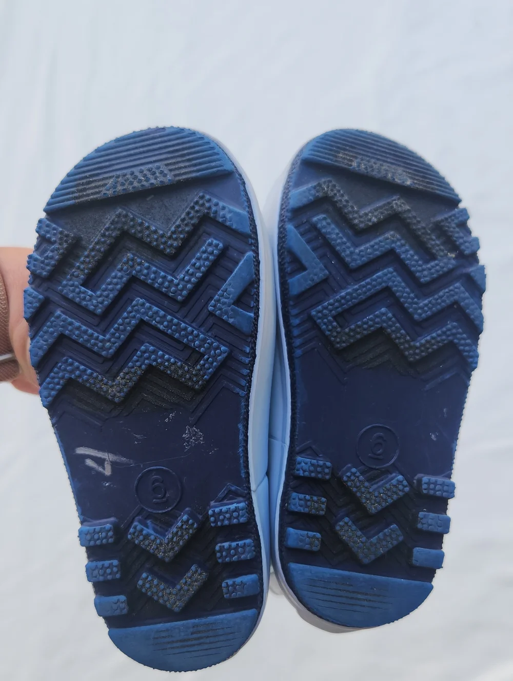 Boys Beach Surf Van Rain Boots Waterproof Rubber Size 6